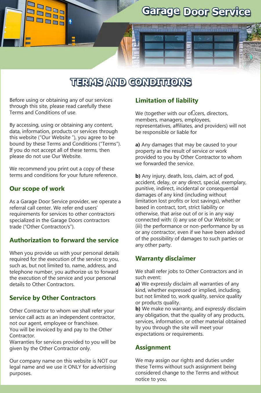 Expert Garage Doors Repair Service Macomb, MI 586-510-0030